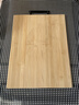 双枪高山楠竹砧板 案板切菜板加厚刀板粘板40*29.5*1.8cm 实拍图