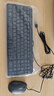 罗技（Logitech）MK106 键鼠套装 有线键鼠套装 办公键鼠套装 电脑键盘 紧凑型 黑色 实拍图