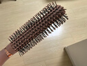Creative art猪鬃毛卷发梳子女男士专用防静电木梳子高颅顶蓬松排骨造型梳 【卷发打理神器】卷发梳 实拍图