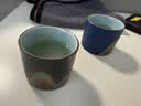 苏氏陶瓷手绘釉画彩茶杯千里江山六色功夫茶杯节日伴手礼茶具 实拍图