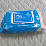 京东京造 75%酒精湿巾80片*3包杀菌率99.9% 湿纸巾 卫生消毒湿巾纸 实拍图