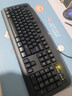 双飞燕（A4TECH）KB-8U 104键有线键盘 薄膜键盘台式电脑键盘办公键盘办公打字手感好大回车键 USB接口 黑色 有线 实拍图