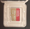 闪迪（SanDisk）256GB TF(MicroSD)内存卡 4K极速金卡A2 V30 U3行车记录仪 运动相机无人机 监控存储卡 读190MB/s 实拍图