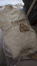 坦博尔轻薄羽绒服女短款连帽百搭休闲秋冬女士外套 浅云白 L(170) 实拍图