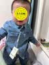戴维贝拉（DAVE＆BELLA）男童衬衫儿童衣服童装宝宝牛仔衣小童上衣秋婴儿衬衣DBX14759-NN 实拍图