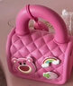 迪士尼（Disney）儿童挎包草莓熊粉红色公主3-6女童手提单肩零钱出游逛街生日礼物 实拍图