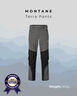MONTANE盟泰恩Terra徒步裤男士户外经典登山裤 耐磨透气防风防泼水软壳裤 BLA 黑色（短款） M 32 实拍图