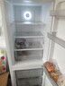 美的（Midea）186升二门冰箱白色租房小型家用电冰箱风冷无霜两门小冰箱租房不占地一级能效以旧换新MR-196W 实拍图