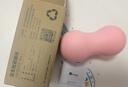 Keep实心硅胶筋膜球花生粒背部足底筋膜放松球瑜伽健身肌肉放松 粉色 实拍图