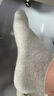 京东京造【纯棉100%】6双男式短袜10A抗菌休闲透气袜子男夏季 黑白灰 实拍图