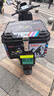 TDGO摩托车后备箱通用加厚大号防抖电动车尾箱电瓶车踏板车储物工具箱 黑尾箱+飞驰版+减震底座-57L 实拍图