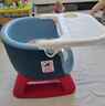 日康（rikang）宝宝餐椅 叫叫椅婴儿学坐椅多功能儿童吃饭餐桌 RK-X2009-1 蓝色 实拍图
