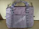 MOONMIX旅行包女短途旅游大容量行李包袋干湿分离运动健身包手提游泳包 丁香紫标准号 实拍图