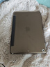 毕亚兹适用ipad 10.2英寸保护套 2021年9/8/7代 通用苹果平板电脑三折支架 智能休眠保护壳 PB179金刚黑 实拍图