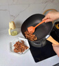 迈巴勒【抖音同款】钛极岩铸不粘炒锅煎炒多用途炒菜锅家用炒锅耐磨32cm 实拍图