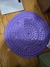 SMOOKY指压板脚底按摩脚垫穴位疏通脚心指压板仿鹅卵石圆形垫慢跑 优雅紫【圆形直径约55cm】 实拍图