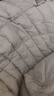 鸭鸭佟丽娅同款轻薄羽绒服女冬短款轻便冬季内胆保暖外套女装GF 米白 M 实拍图