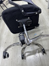 格田彩 家用电脑椅子办公椅转椅人体工学椅学习椅升降椅家用靠背会议椅 黑网黑框【钢制脚】 实拍图