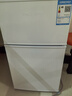 新飞（Frestec）小冰箱 冰箱小型双开门 迷你双门家用宿舍租房冷藏冷冻电冰箱节能省电 48L白【一级能效+租房神器】升级款 实拍图