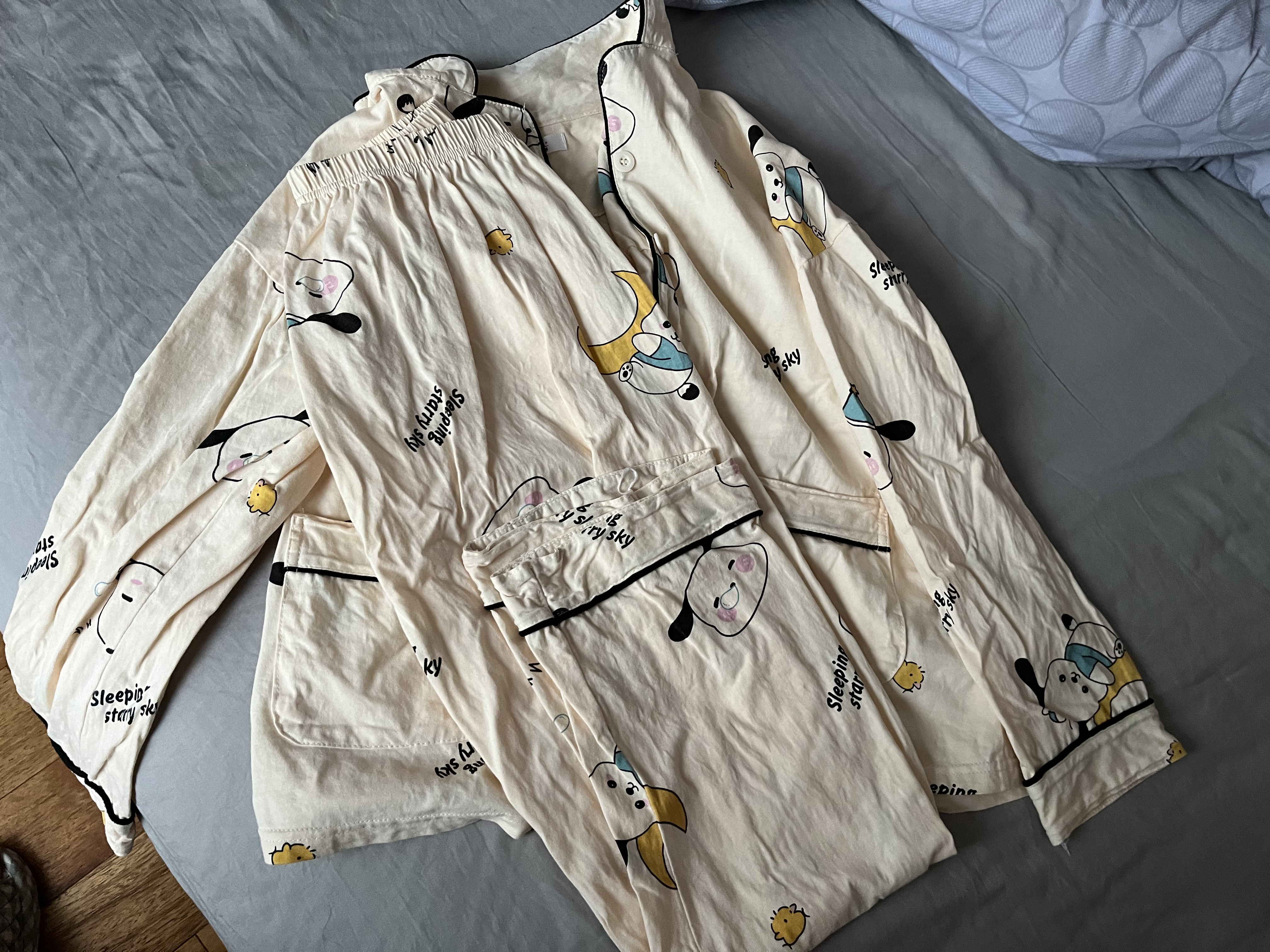 浪莎睡衣女防螨抑菌春秋款可外穿纯棉冬长袖长裤大码女生家居服套装 实拍图