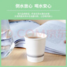 得力（deli）200ml加厚一次性杯子 纸杯/水杯家用办公水杯厚实 100个装 19210 实拍图