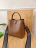 viney包包女包牛皮水桶包轻奢斜挎单肩手提包生日礼物高级感送女友老婆 实拍图