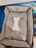 憨憨乐园 宠物猫窝狗窝M猫咪睡袋猫房子幼犬床秋冬大型泰迪四季垫子通用款 实拍图