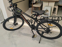 凤凰（Phoenix）山地自行车男女成人儿童铝架单车酷行者 黑色24速 26英寸线碟 实拍图