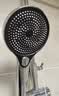 HOMK【德国】强劲增压花洒喷头家用多功能增压洗澡淋浴手持莲蓬喷头 增压单花洒【加大面板】幻夜黑 三档模式丨大水量享受畅快淋浴 实拍图