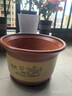紫砂陶瓷花盆特大号花盆粗砂陶土大码陶瓷盆批发落地盆景花卉绿植 口径32cm 1个盆+托盘 实拍图