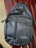 运动跑步包男休闲斜挎包手机包防泼水健身包女单肩包 黑色 实拍图