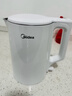 美的（Midea）电热水壶家用烧水壶泡茶0涂层食品级304不锈钢自动断电双层防烫全钢无缝1.5L大容量 MK-HJ1566 实拍图