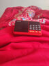 纽曼N120收音机老年人半导体可充电轻巧便携式插卡迷你音箱广播听歌戏曲评书蓝牙播放器礼物 红色 实拍图