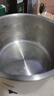 利仁（Liven）电煮锅不锈钢学生锅小型无涂层泡面锅304不锈钢内胆小电锅宿舍用1-2人煮面锅蒸煮一体电蒸锅小火锅 1.8L+不锈钢+0涂层+两档火 实拍图