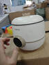 小米奇电饭锅电饭煲多功能锅宿舍学生锅电火锅家用一体煮面锅插电锅家用煎炒蒸煮锅煮粥煲汤锅小型电炒锅 米白色 黑内胆【1-3人】 2L 实拍图