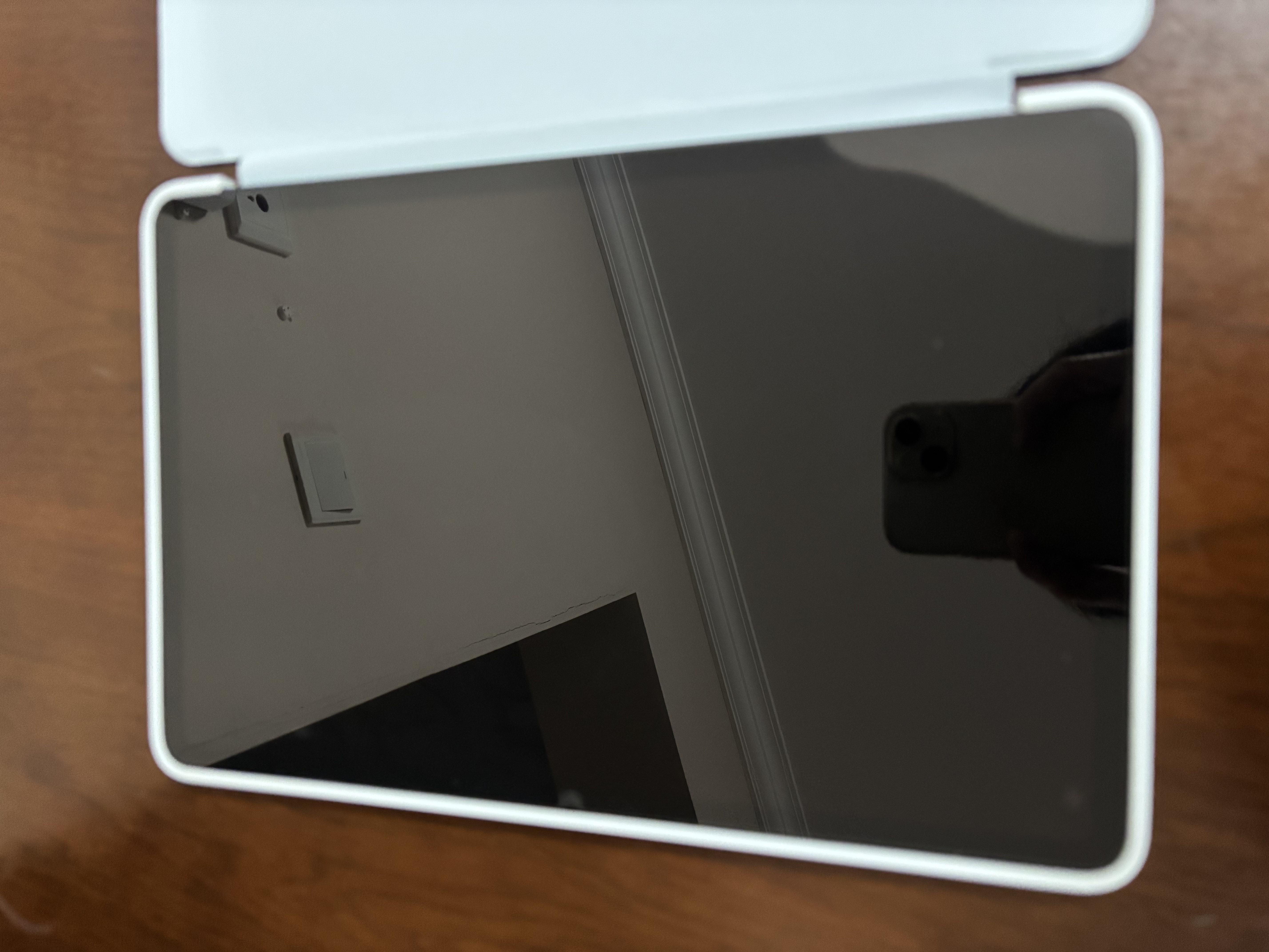 JPLAYER适用小米红米RedmiPad Pro保护套2024款12.1英寸平板电脑保护壳三折支架全包防摔皮套 白冰蓝 实拍图