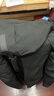 京东京造羽绒服男短款男士连帽滑雪服派克服外套男新衣送礼 黑色 XL 实拍图