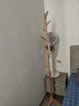稳纳 衣帽架 衣架落地 实木挂衣架 阳台卧室衣服架  原木色三脚款3176 实拍图