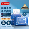 京东京造 75%酒精湿巾80片*3包杀菌率99.9% 湿纸巾 卫生消毒湿巾纸 实拍图