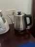 金灶（KAMJOVE） 茶艺专用泡茶烧水壶优雅长嘴电热水壶随手泡开水壶自动断电热水壶煮水壶家用1L 1L T-93（不锈钢色） 实拍图