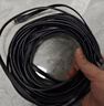 山泽六类屏蔽网线 3米千兆宽带连接线 CAT6类工程家用电脑网络线8芯双绞抗干扰成品跳线 黑色SF6030 实拍图
