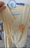 童泰婴儿连体衣新生儿衣服四季0-6月初生宝宝哈衣爬服纯棉内衣2件装 黄白小树（四季款） 59cm (建议1-3个月身高55-60cm) 实拍图