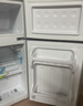 HYUNDAI（韩国现代）小冰箱迷你小型家用冷藏冷冻宿舍出租房办公室双开门二门电冰箱节能省电 80L银【租房神器+高性价比】 实拍图