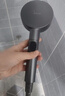 四季沐歌（MICOE）增压淋浴花洒喷头套装 浴室淋浴喷头花洒枪灰手持花洒三件套HS125 实拍图