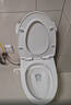 九牧（JOMOO）马桶家用一级水效防臭卫浴虹吸式马桶坐便器大冲力抗菌卫生间坐厕 【镇店热卖-旋冲升级】11370 305坑距(2515城包安装) 实拍图