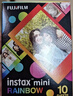 富士（FUJIFILM） instax 3英寸立拍立得相机mini迷你相纸 一次成像胶片胶卷 3寸彩虹+收纳盒+DIY相册【含10张彩虹相纸】 官方标配 实拍图