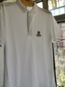 花花公子（PLAYBOY）高档100%纯棉夏季短袖t恤男士高档翻领polo衫透气吸汗休闲上衣 短袖YW7702白色 L 170建议120-135斤 实拍图