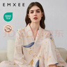 嫚熙（EMXEE）月子服孕妇睡衣产后家居服哺乳衣春秋季纱罗喂奶夏天 星河物语-两件套【无哺乳口】 XL【Noble高端系列】 实拍图