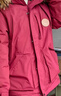 鸭鸭儿童羽绒服2025新款冬季加厚毛领鸭绒外套中大童冬装潮 红色 140 实拍图