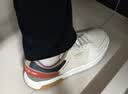 361°运动鞋男春夏透气复古百搭小白鞋潮流休闲板鞋男鞋672416602F-3 实拍图